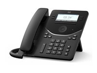 Cisco Desk Phone 9841 - VoIP -puhelin - sekä Trusted Platform Module (TPM) 2.0 toiminnolla soittajan tunnistin/odotetaan soittoa - SIP, RTCP, RTP, SRTP, SDP - 4 linjaa - hiilen musta DP-9841-K9=