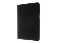 Insmat - Läppäkansi tabletille - paperi, pahvi, nahka, termoplastinen polyuretaani (TPU) - musta malleihin Samsung Galaxy Tab S8, Tab S9 652-1290