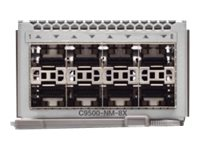 Cisco Catalyst 9500 Series Network Module - Laajennusmoduuli - 10 Gigabit SFP+ x 8 malleihin Catalyst 9500 C9500-NM-8X=