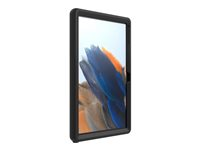 Compulocks Rugged Edge Case for Galaxy Tab A8 10.5" - Puskurikuori tabletille - rosoinen - kumi - musta - 10.5" malleihin Samsung Galaxy Tab A8 (10.5 tuuma) BNDTA8