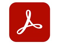 Adobe Acrobat Pro for enterprise - Feature Restricted Licensing Subscription New - 1 käyttäjä - GOV - VIP Select - taso 12 (10-49) - 3 years commitment - Win, Mac - EU English 65300491BC12A12