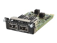 HPE Aruba - Laajennusmoduuli - 40 Gigabit QSFP+ x 2 malleihin HPE Aruba 3810M 16SFP+ 2-slot Switch JL079A