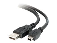 C2G - USB-kaapeli - USB (uros) to mini-USB Tyyppi B (uros) - USB 2.0 - 1 m 81580