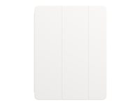 Apple Smart - Läppäkansi tabletille - polyuretaani - valkoinen - 12.9" malleihin 12.9-inch iPad Pro (3. sukupolvi, 4. sukupolvi, 5th generation) MJMH3ZM/A