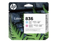 HP 836 - Vaalea purppura, vaalea sinivihreä - alkuperäinen - Latex - tulostinpää malleihin Latex 630 W, 630 W Print and Cut Plus Solution, 700, 700 W, 800, 800 W 4UV97A