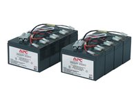 APC Replacement Battery Cartridge #12 - UPS akku - 2 x akku/paristo - Lyijyhappo - musta malleihin P/N: DL5000RMT5U, SU3000R3IX160, SU5000R5TBX114, SU5000R5TBXFMR, SU5000R5XLT-TF3 RBC12