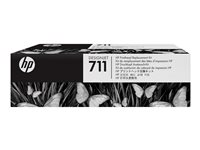 HP 711 - Musta, keltainen, sinivihreä, magenta - tulostinpää malleihin DesignJet T100, T120, T120 ePrinter, T125, T130, T520, T520 ePrinter, T525, T530 C1Q10A