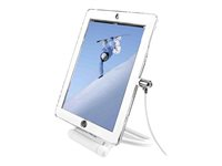 Compulocks iPad 9.7" Rotating Security Plastic Case Combination Cable Lock White - Turvasetti tuotteelle tabletti - valkoinen IPADAIRRSWB