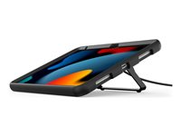 Compulocks iPad 10.9" 10th Gen Secured Kickstand - Puskurikuori tabletille - seisontatuki - kumi - musta malleihin Apple 10.9-inch iPad (10. sukupolvi) 109KS01KL