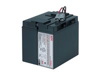 APC Replacement Battery Cartridge #148 - UPS akku - 1 x akku/paristo - Lyijyhappo - musta malleihin P/N: SMC2000I, SMC2000I-2U APCRBC148