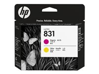 HP 831 - Keltainen, magenta - tulostinpää malleihin Latex 115, 310, 315, 330, 335, 360, 365, 370, 375, 560, 570 CZ678A