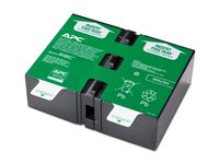 APC Replacement Battery Cartridge #166 - UPS akku - 1 x akku/paristo - Lyijyhappo - 180 Wh - musta malleihin Back-UPS Pro BR1600MI APCRBC166