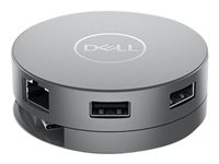 Dell Mobile Adapter DA310 - Telakointiasema - USB-C - VGA, HDMI, DP, USB-C - 1GbE - sekä 3 vuoden laitteiston perustakuu malleihin Latitude 3310, 3310 2-in-1, 5320 2-in-1, 5520, 7210 2-in-1, 7310, 7320 2-in-1, 7410, 7420 2-in-1, 7520, 9410 2-in-1, 9510; Precision Mobile Workstation 3560, 7550, 7750; XPS 13 9310 DELL-DA310
