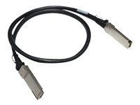 HPE X240 Direct Attach Cable - Verkkokaapeli - QSFP+ to QSFP+ - 1 m malleihin Apollo 4200, 4200 Gen10; Edgeline e920; FlexFabric 12900E 36, 12XXX; ProLiant e910t 2U JG326A