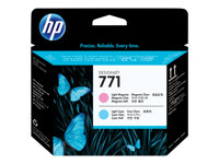 HP 771 - Vaalea purppura, vaalea sinivihreä - tulostinpää malleihin DesignJet Z6200, Z6600, Z6610, Z6800, Z6810 CE019A