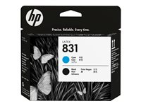 HP 831 - Musta, sinivihreä - tulostinpää malleihin Latex 115, 310, 315, 330, 335, 360, 365, 370, 375, 560, 570 CZ677A