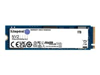 Kingston NV2 - SSD - 1 Tt - sisäinen - M.2 2280 - PCIe 4.0 x4 (NVMe) malleihin Intel Next Unit of Computing 12 Pro Kit - NUC12WSKi5 SNV2S/1000G