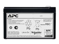 APC Replacement Battery Cartridge #175 - UPS akku (vastaavuus: APC RBC175) - 1 x akku/paristo - Lyijyhappo - musta APCRBC175