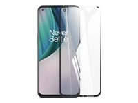 Screenor Premium - Näytön suojus tuotteelle matkapuhelin - lasi - tarrautuva - kehyksen väri musta malleihin OnePlus Nord CE 2 Lite 16209