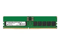 Micron - DDR5 - moduuli - 32 Gt - DIMM 288 nastaa - 4800 MHz / PC5-38400 - CL40 - 1.1 V - rekisteröity - ECC MTC20F1045S1RC48BA2R