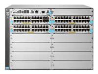 HPE Aruba 5412R 92GT PoE+ / 4SFP+ (No PSU) v3 zl2 - Kytkin - Hallinnoitu - 92 x 10/100/1000 (PoE+) + 4 x Gigabit SFP / 10 Gigabit SFP+ - telineeseen asennettava - PoE+ JL001A