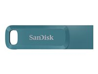 SanDisk Ultra Dual Drive Go - USB Flash-asema - 128 Gt - USB 3.2 Gen 1 / USB-C - navagio bay SDDDC3-128G-G46NBB