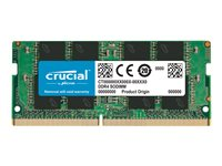 Crucial - DDR4 - moduuli - 4 Gt - SO-DIMM 260-pin - 2666 MHz / PC4-21300 - CL19 - 1.2 V - puskuroimaton - non-ECC CT4G4SFS8266