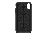 OtterBox Symmetry Series - Takakansi matkapuhelimelle - polykarbonaatti, synteettinen kumi - musta malleihin Apple iPhone XR 77-59864