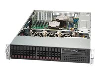 Supermicro Mainstream SuperServer 221P-C9R - telineasennettava ilman suoritinta - 0 Gt - ei kiintolevyä SYS-221P-C9R