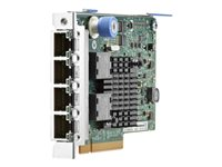 HPE 366FLR - Verkkosovitin - PCIe 2.1 x4 - Gigabit Ethernet x 4 malleihin ProLiant DL360 Gen10, DL388p Gen8 665240-B21