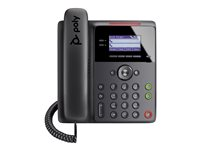 Poly Edge B10 - VoIP -puhelin toiminnolla soittajan tunnistin/odotetaan soittoa - 5-suuntainen puhelukyky - SIP, SDP - 8 linjaa - musta 84C19AA#ABB
