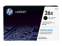 HP 26X - Tuottoisa - musta - alkuperäinen - LaserJet - väriainekasetti (CF226X) malleihin LaserJet Pro M402, MFP M426 CF226X