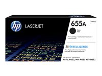 HP 655A - Musta - alkuperäinen - LaserJet - väriainekasetti (CF450A) malleihin Color LaserJet Managed Flow MFP M681; LaserJet Enterprise Flow MFP M681, MFP M682 CF450A