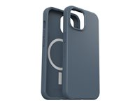 OtterBox Symmetry Series - Takakansi matkapuhelimelle - MagSafe-yhteensopiva - polykarbonaatti, synteettinen kumi, hopeafosfaattilasi - bluetiful (sininen) malleihin Apple iPhone 15 77-92933