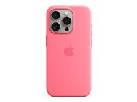 Apple - Takakansi matkapuhelimelle - MagSafe-yhteensopiva - silikoni - vaaleanpunainen malleihin iPhone 15 Pro MWNJ3ZM/A