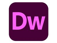 Adobe Dreamweaver CC for teams - Subscription Renewal - 1 käyttäjä - Value Incentive Plan - Taso 4 (100+) - Win, Mac - EU English 65297790BA04A12