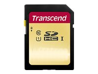 Transcend 500S - Flash-muistikortti - 8 Gt - UHS-I U1 / Class10 - SDHC UHS-I TS8GSDC500S