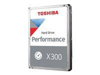 Toshiba X300 Performance - Kiintolevyasema - 14 Tt - sisäinen - 3.5" - SATA 6Gb/s - 7200 kierrosta/min - puskuri: 512 Mt HDWR51EUZSVA