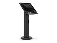 Compulocks Surface Pro 8-10 Space Enclosure Tilting Stand 8" Black - Asennuspakkaus (kotelo, pylvästeline) malleihin tabletti - lukittava - korkealaatuinen alumiini - musta -näytön koko: 13" - pintaan asennettava malleihin Microsoft Surface Pro 8, Pro 9 TCDP01580SPSB