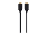 Belkin High Speed HDMI Cable with Ethernet - HDMI-kaapeli Ethernetillä - HDMI uros to HDMI uros - 5 m - musta - 4K-tuki F3Y021BT5M