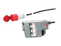 APC Power Distribution Module - Automaattinen virtakytkin (sisään asetettava moduuli) - Vaihtovirta 400 V - 3-vaiheinen - lähtöliittimet: 1 malleihin P/N: SY16K48H-PDNB, SY32K48H-PDNB, SY48K48H-PDNB, SY64K96H-NB, SY96K160H-NB, SY96K96H-NB PDM332IEC-30R-320