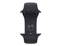 Apple - Hihna tuotteelle älykello - Normaali koko - keskiyö malleihin Watch (42 mm, 44 mm, 45 mm, 49 mm) MKUQ3ZM/A