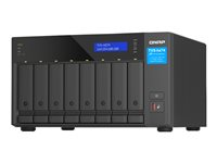 QNAP TVS-H874 - NAS-palvelin - 8 telineet - SATA 6Gb/s - RAID JBOD, RAID 0, 1, 5, 6, 10, 50, 60, RAID TP - RAM 32 Gt - Gigabit Ethernet / 2.5 Gigabit Ethernet - iSCSI tuki TVS-H874-I5-32G