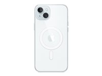 Apple - Takakansi matkapuhelimelle - MagSafe-yhteensopiva - polykarbonaatti - kirkas malleihin iPhone 15 Plus MT213ZM/A