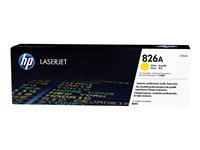 HP 826A - Keltainen - alkuperäinen - LaserJet - väriainekasetti (CF312A) malleihin Color LaserJet Enterprise M855dn, M855x+, M855x+ NFC/Wireless direct, M855xh CF312A