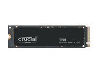 Crucial T705 - SSD - salattu - 1 Tt - sisäinen - M.2 2280 - PCI Express 5.0 (NVMe) - TCG Opal Encryption 2.01 CT1000T705SSD3