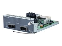 HPE 2-port QSFP+ Module - Laajennusmoduuli - 40Gb Ethernet x 2 malleihin HPE 5510 2-port QSFP+ Module JH155A