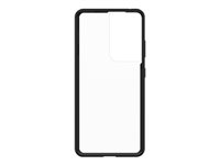 OtterBox React Series - ProPack Packaging - takakansi matkapuhelimelle - black crystal malleihin Samsung Galaxy S21 Ultra 5G 77-81567
