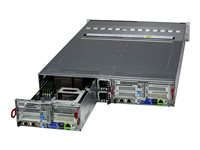 Supermicro BigTwin SuperServer 621BT-DNTR - telineasennettava ilman suoritinta - 0 Gt - ei kiintolevyä SYS-621BT-DNTR