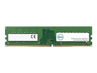 Dell - DDR5 - moduuli - 8 Gt - DIMM 288 nastaa - 4800 MHz / PC5-38400 - puskuroimaton - non-ECC AB883073